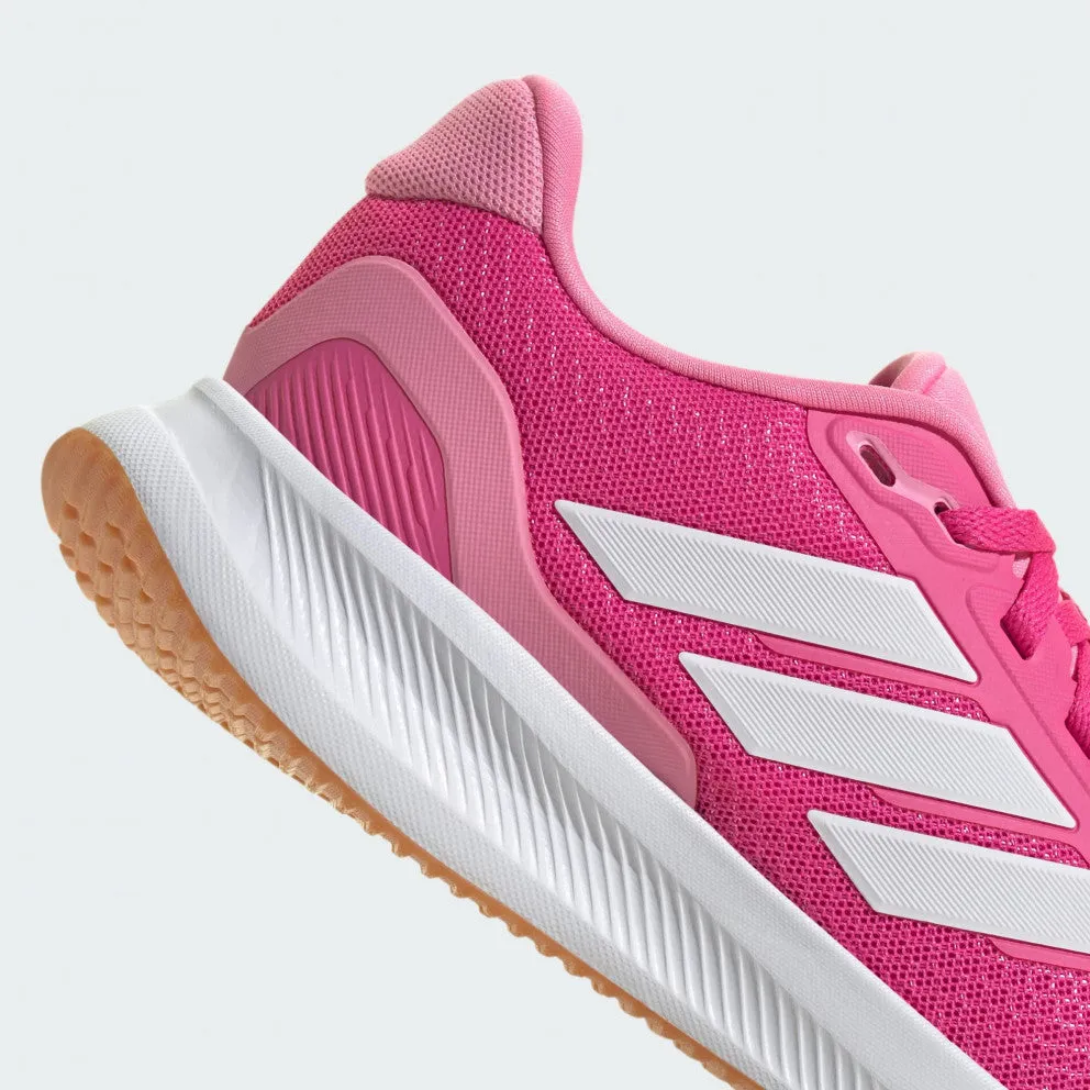 ADIDAS KID'S RUNFALCON 5 MAGENTA/WHITE RUNNING SHOES