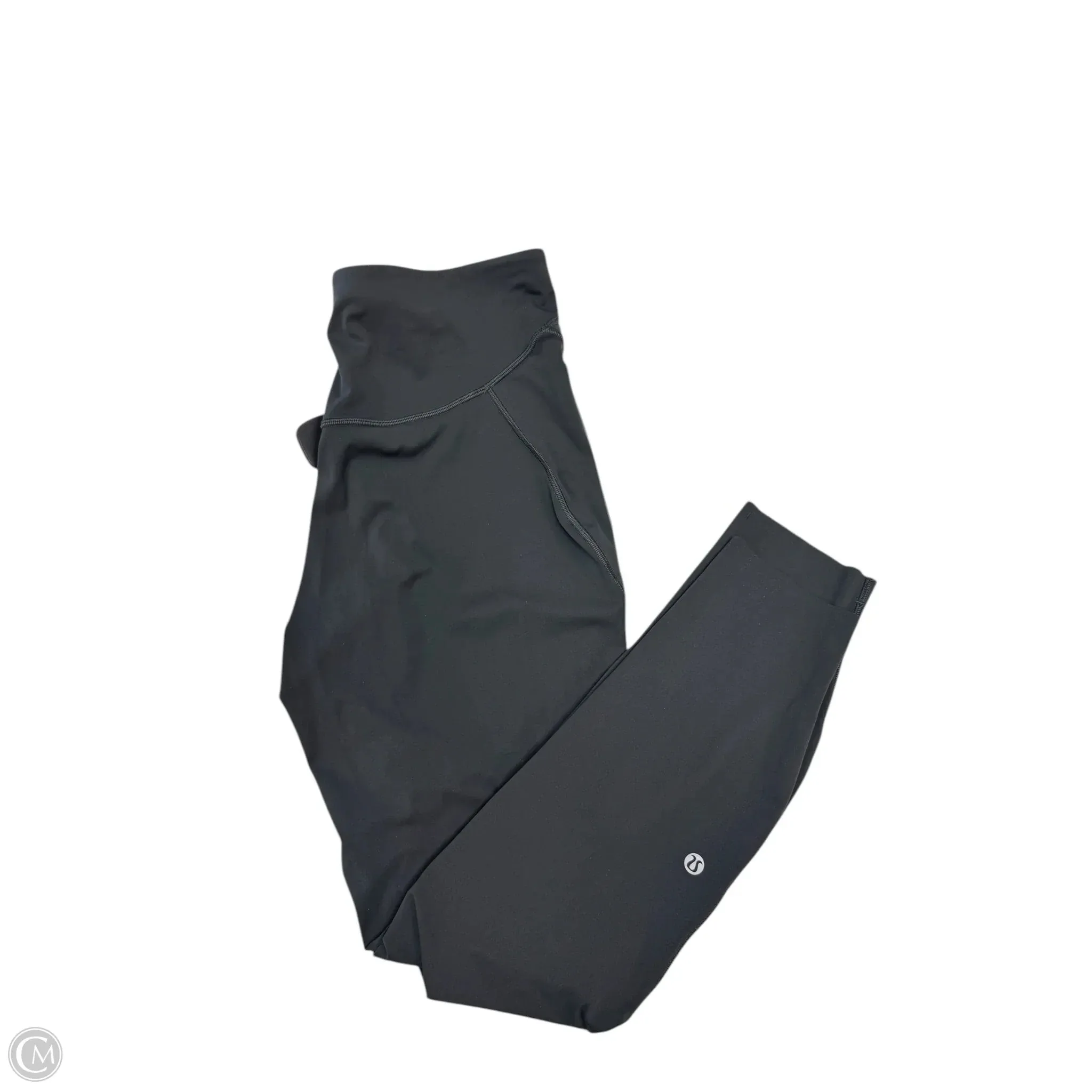 Athletic Leggings By Lululemon In Grey, Size: L