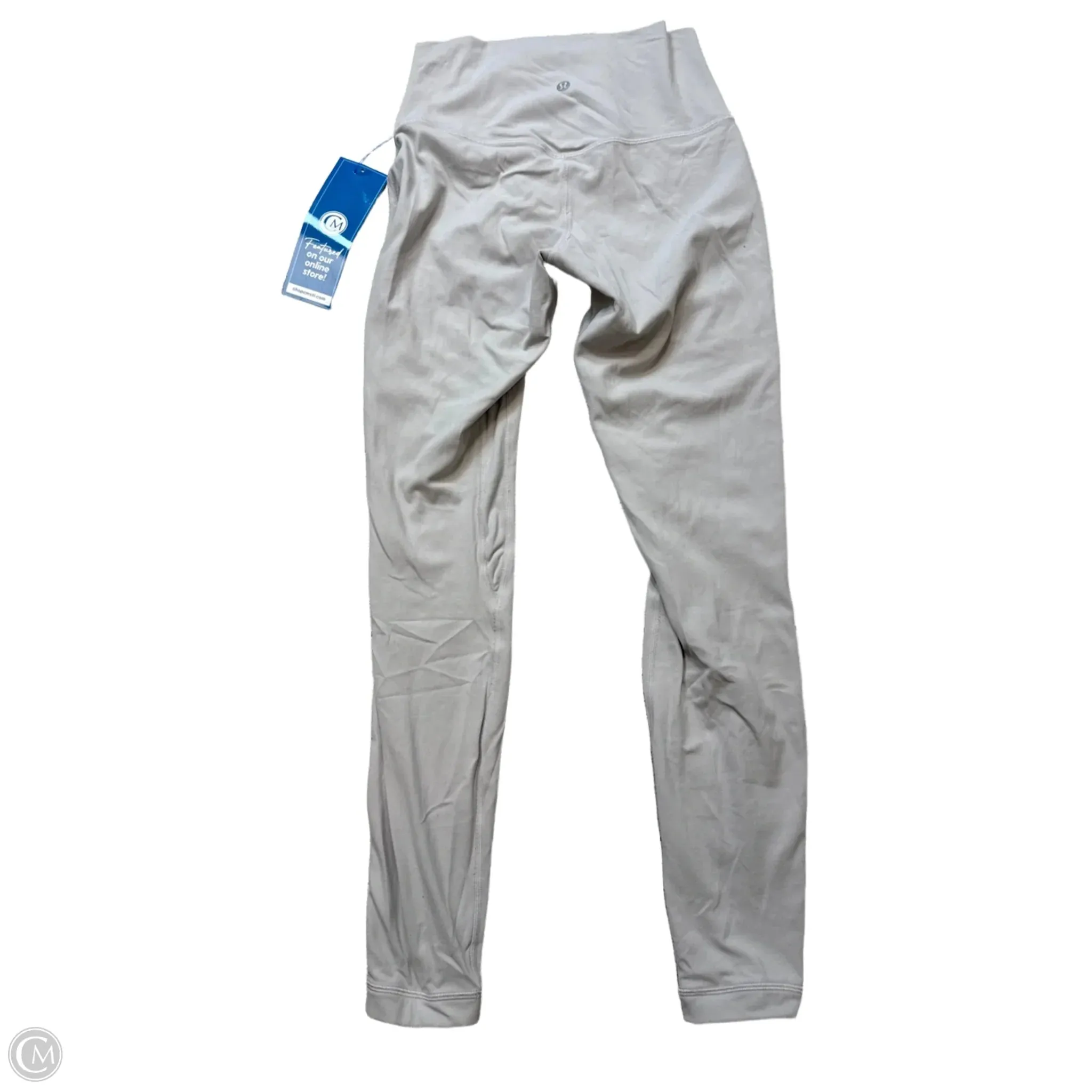 Athletic Leggings By Lululemon In Grey, Size: S