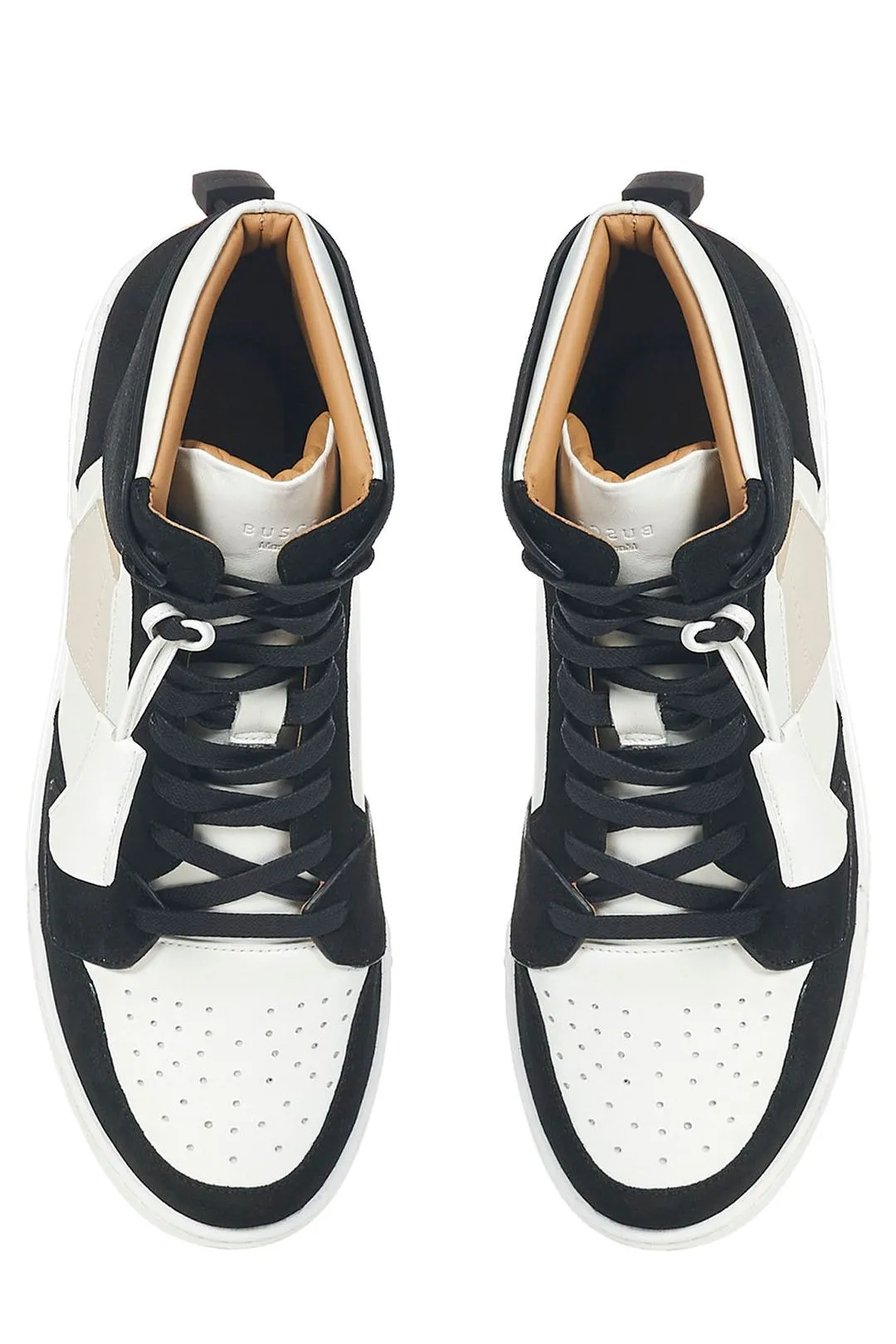Buscemi Air Jon Panelled High-Top Sneakers