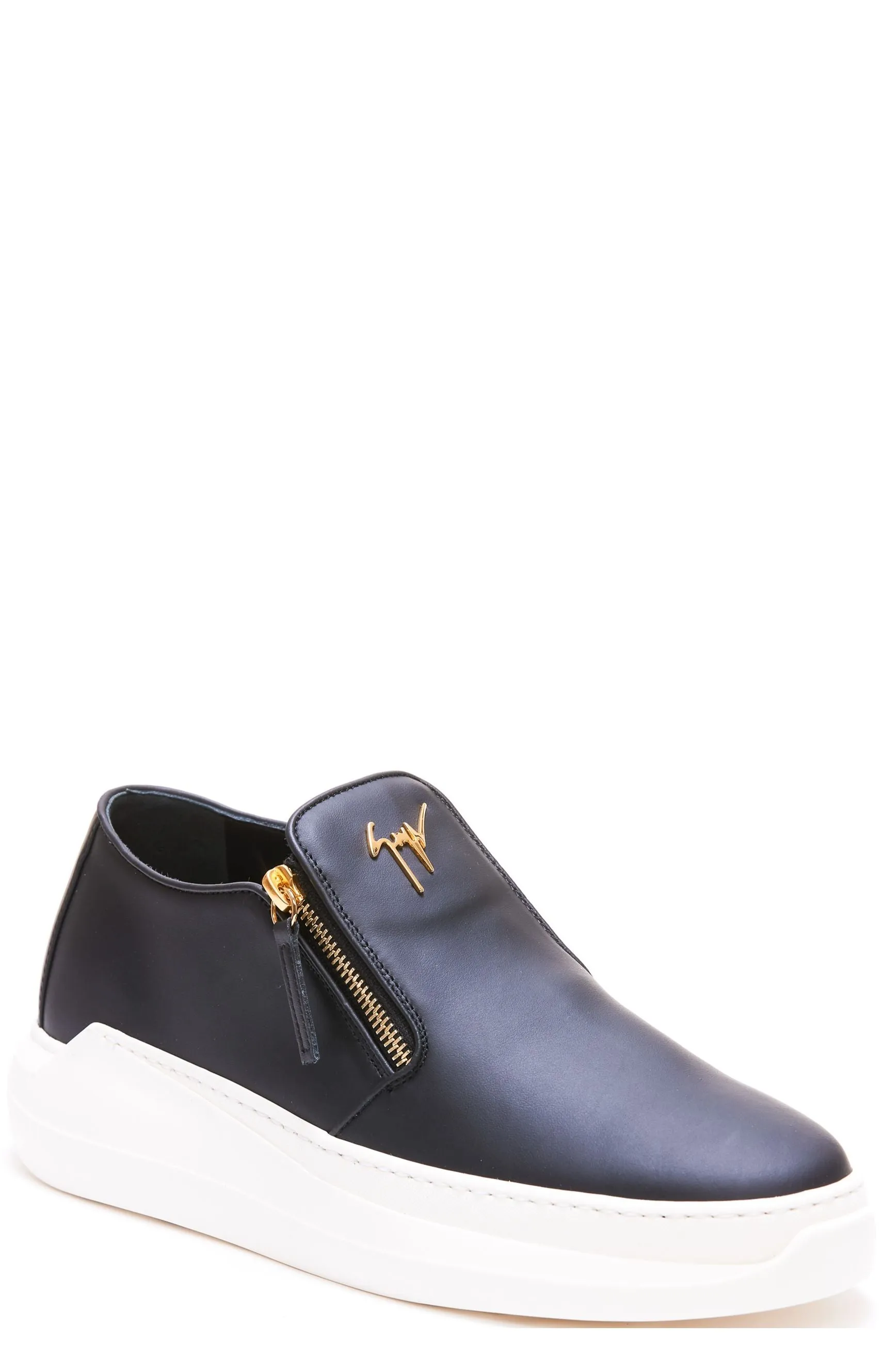 Giuseppe Zanotti Conley Zip Detailed Slip-On Sneakers