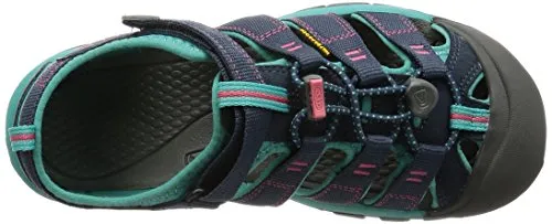 Keen Unisex-Kinder Newport H2 Trekking-& Wandersandalen.Blau (Midnight Navy/Baltic).38 EU
