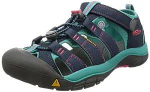 Keen Unisex-Kinder Newport H2 Trekking-& Wandersandalen.Blau (Midnight Navy/Baltic).38 EU