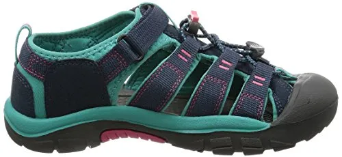 Keen Unisex-Kinder Newport H2 Trekking-& Wandersandalen.Blau (Midnight Navy/Baltic).38 EU