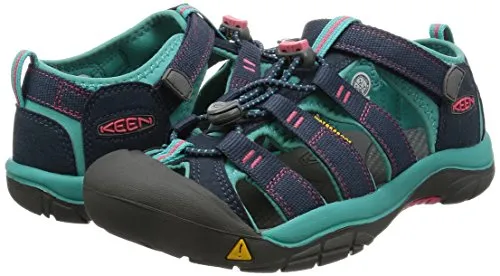 Keen Unisex-Kinder Newport H2 Trekking-& Wandersandalen.Blau (Midnight Navy/Baltic).38 EU