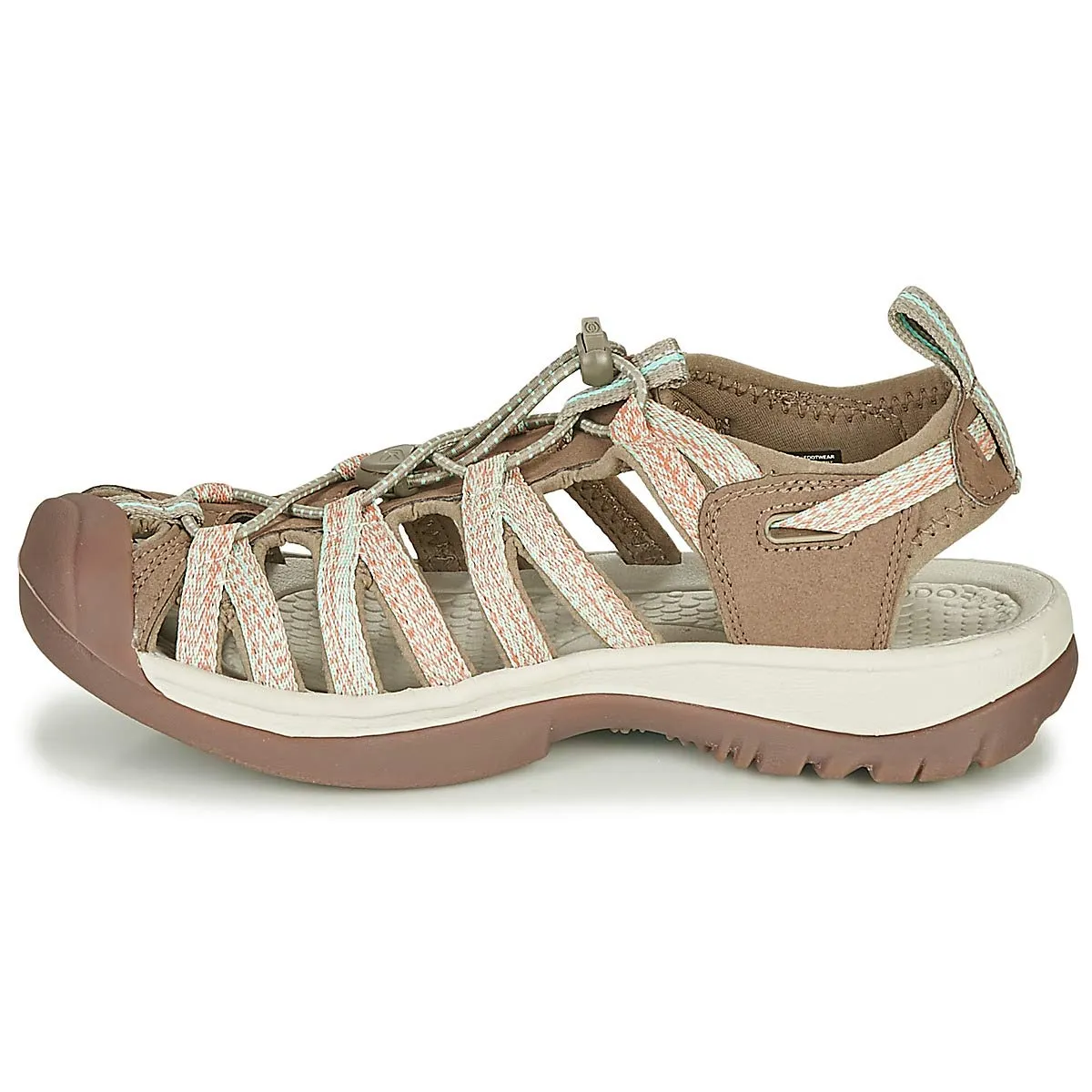 KEEN Whisper Damen Sandalen Trekking- & Wanderschuhe. rot. 40 EU