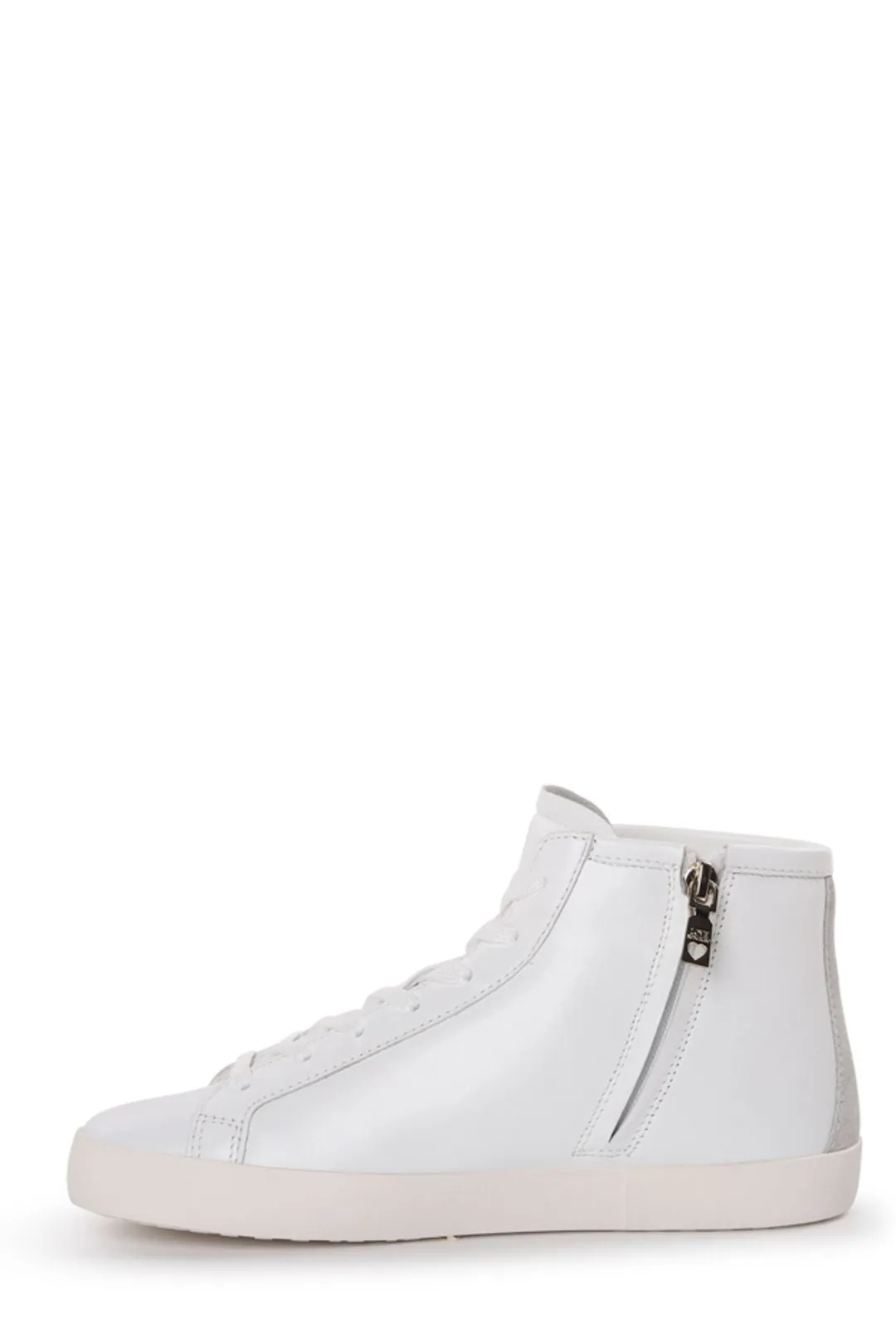 Love Moschino Heart Patch Logo Print High-Top Sneakers