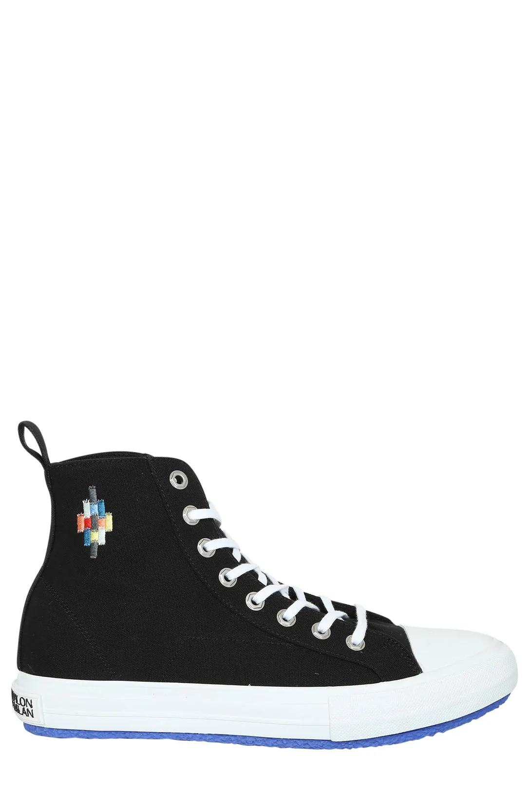 Marcelo Burlon County Of Milan Logo Embroidered High-Top Sneakers