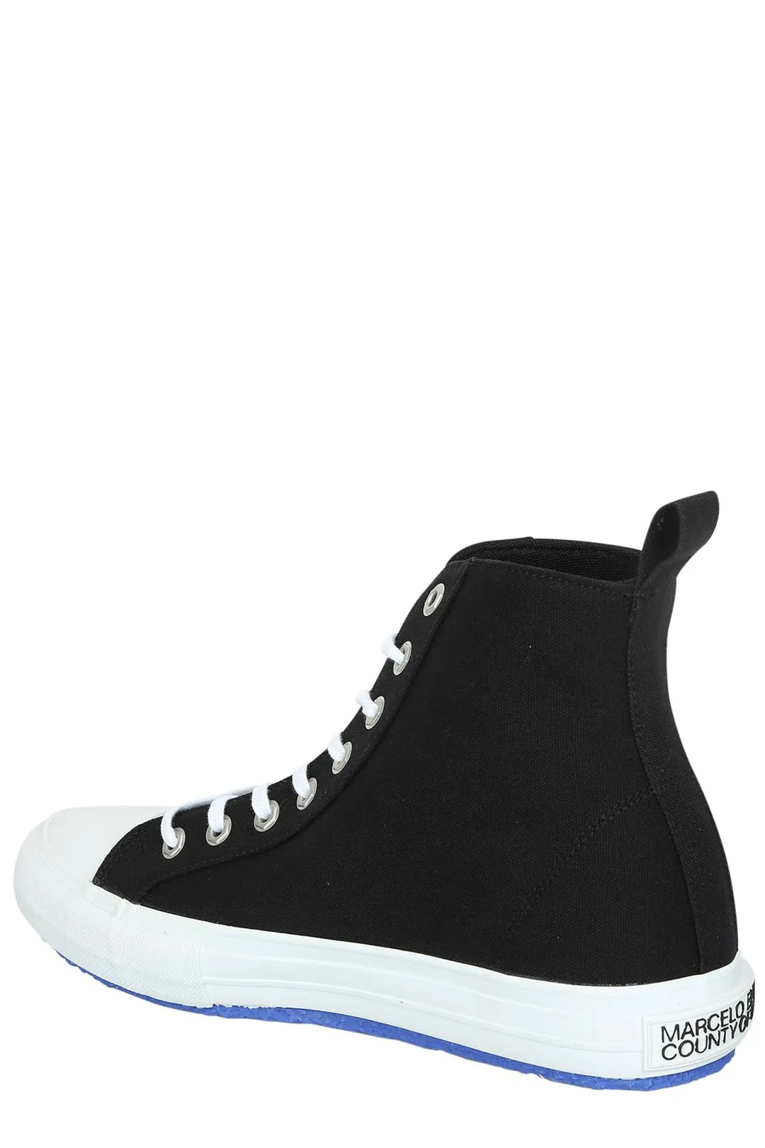 Marcelo Burlon County Of Milan Logo Embroidered High-Top Sneakers