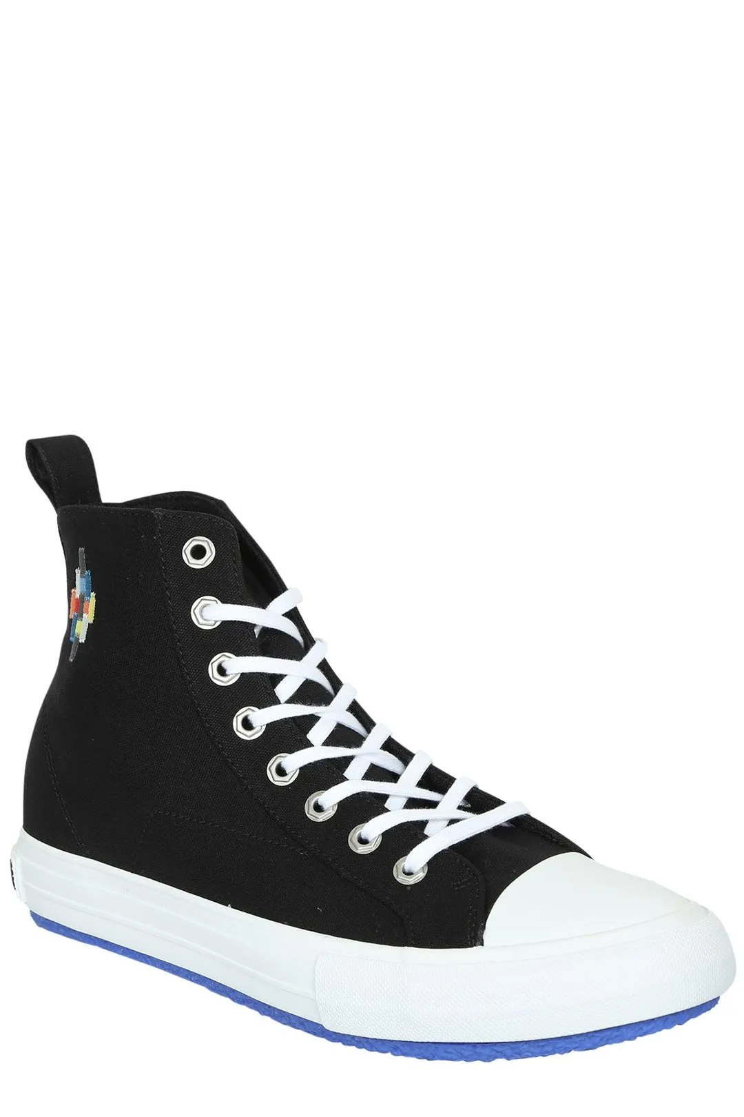 Marcelo Burlon County Of Milan Logo Embroidered High-Top Sneakers