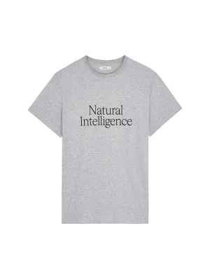 Mens 365 Natural Intelligence T-shirt—grey marl