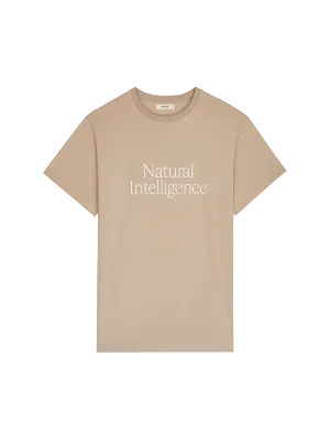 Mens 365 Natural Intelligence T-shirt—mirage beige