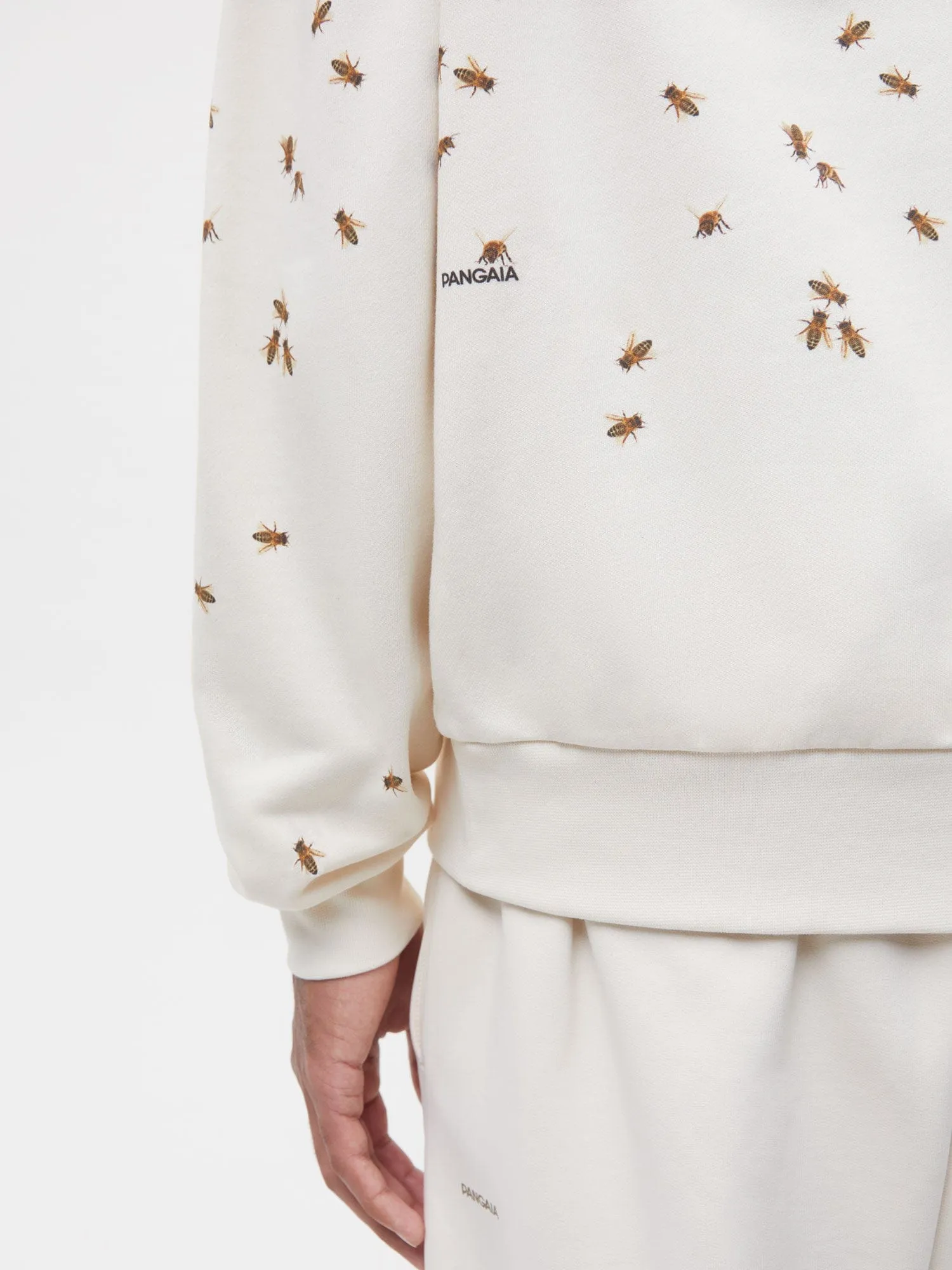 Mens Bee The Change Sweatshirt—undyed