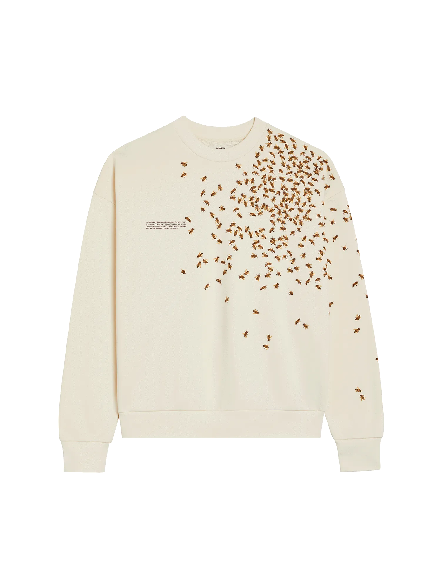 Mens Bee The Change Sweatshirt—undyed