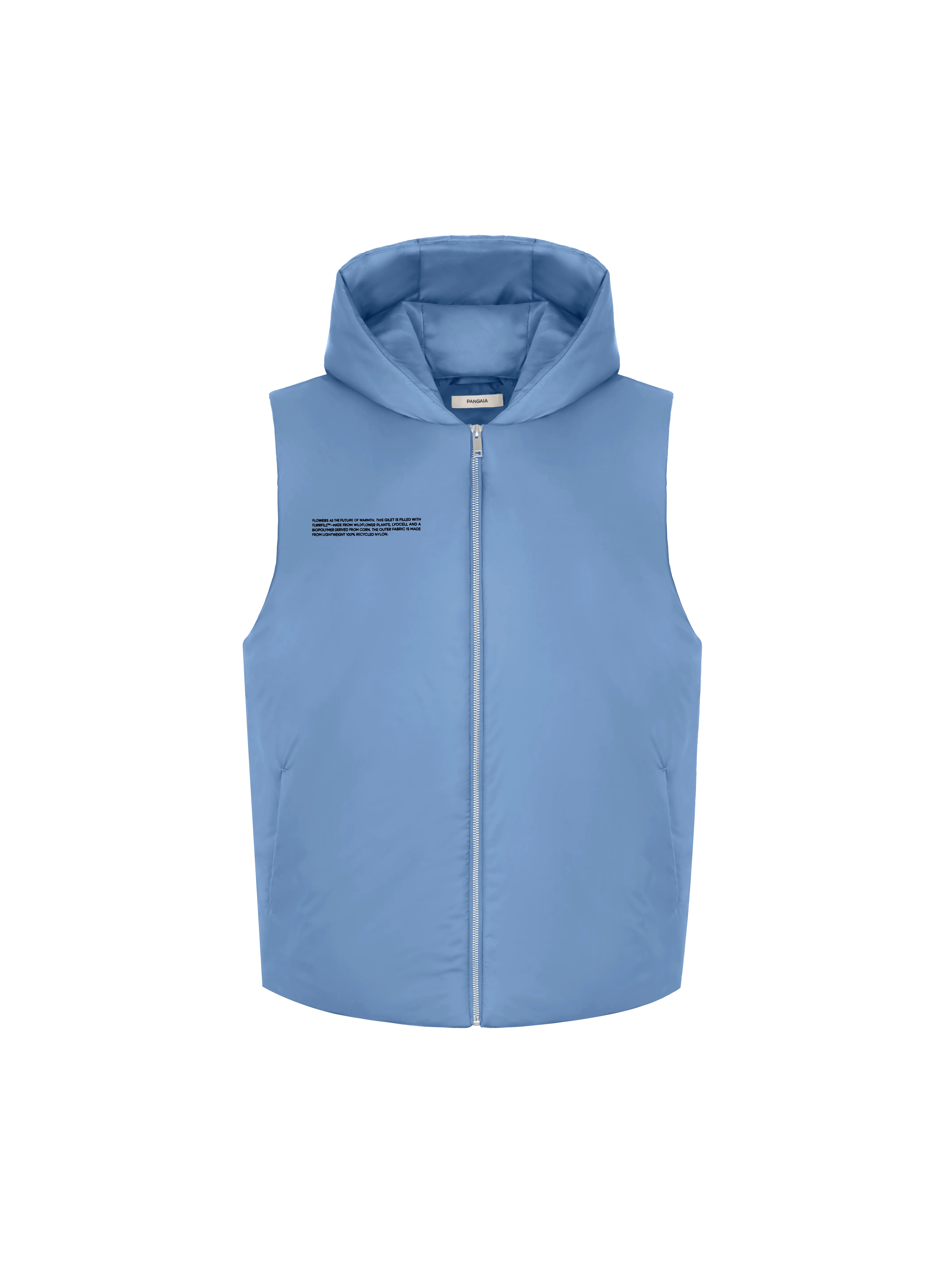 Mens DNA Flower-Warmth Gilet—summit blue