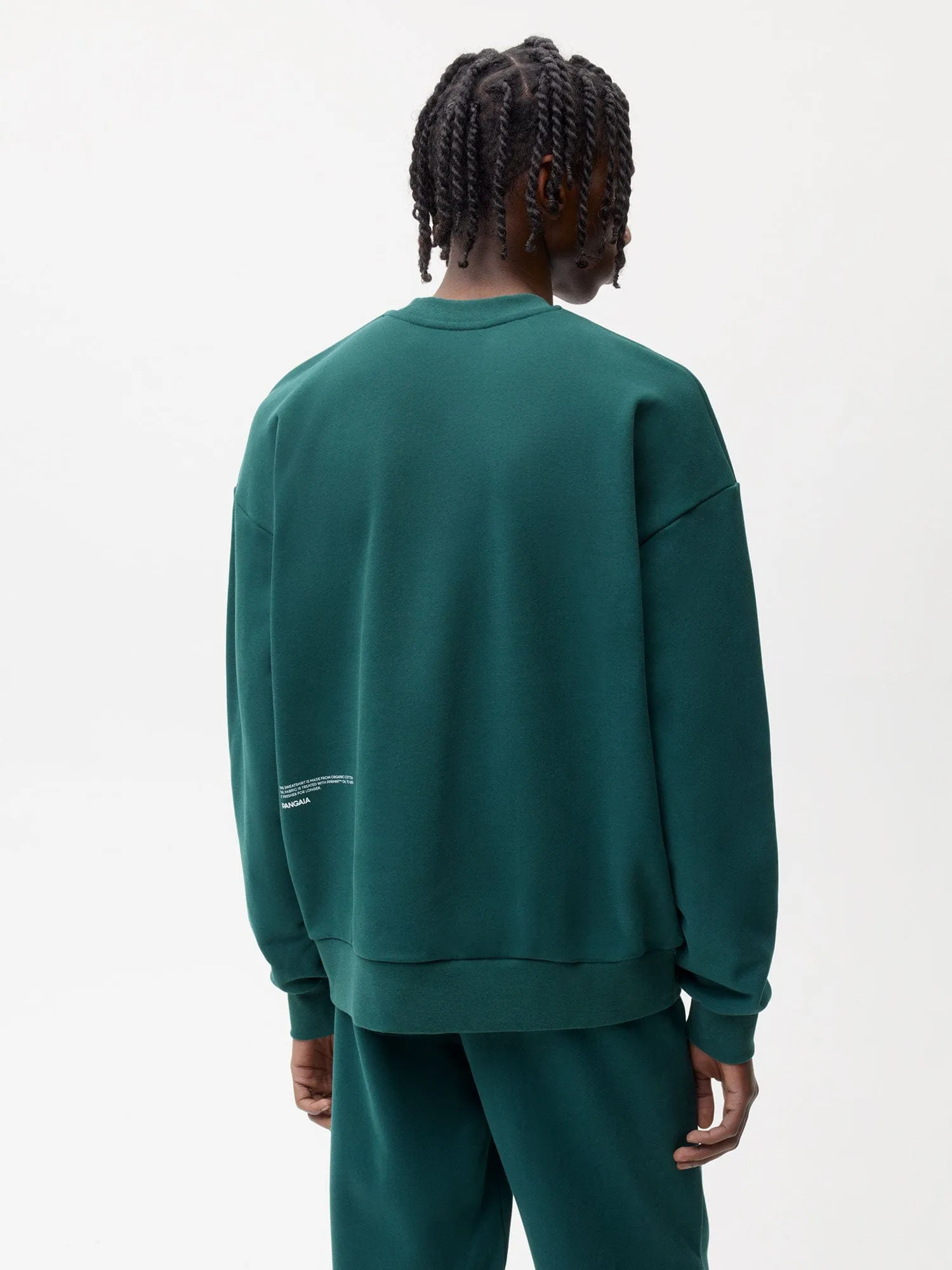 Mens High-Tech Naturalists Club Sweatshirt—foliage green