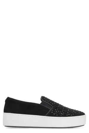 Michael Michael Kors Embellished Slip-On Sneakers