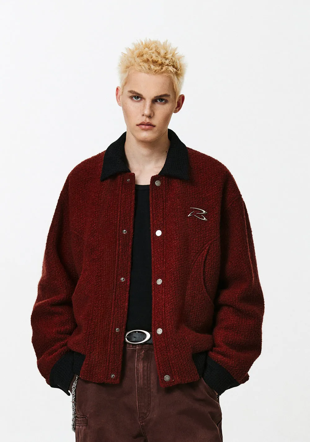 PCLP Tweed Structured Cotton Jacket
