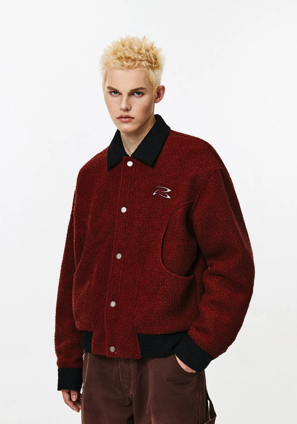 PCLP Tweed Structured Cotton Jacket