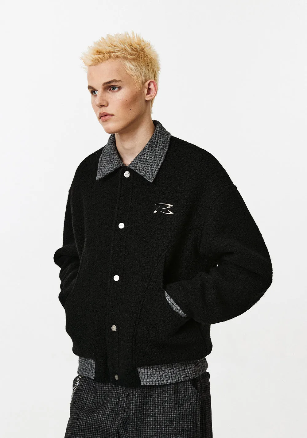 PCLP Tweed Structured Cotton Jacket