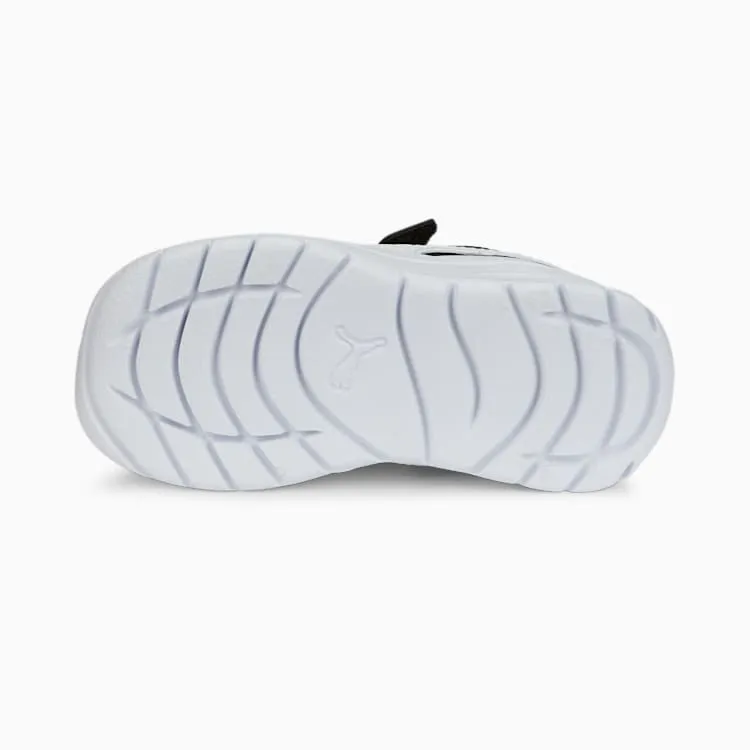 PUMA KID'S EVOLVE RUN MESH BLACK/WHITE RUNNING SHOES
