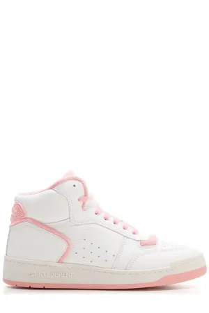 Saint Laurent Jefferson High-Top Sneakers