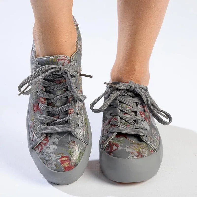 Soft Style by Hush Puppies Fordan Floral Sneaker - Grey