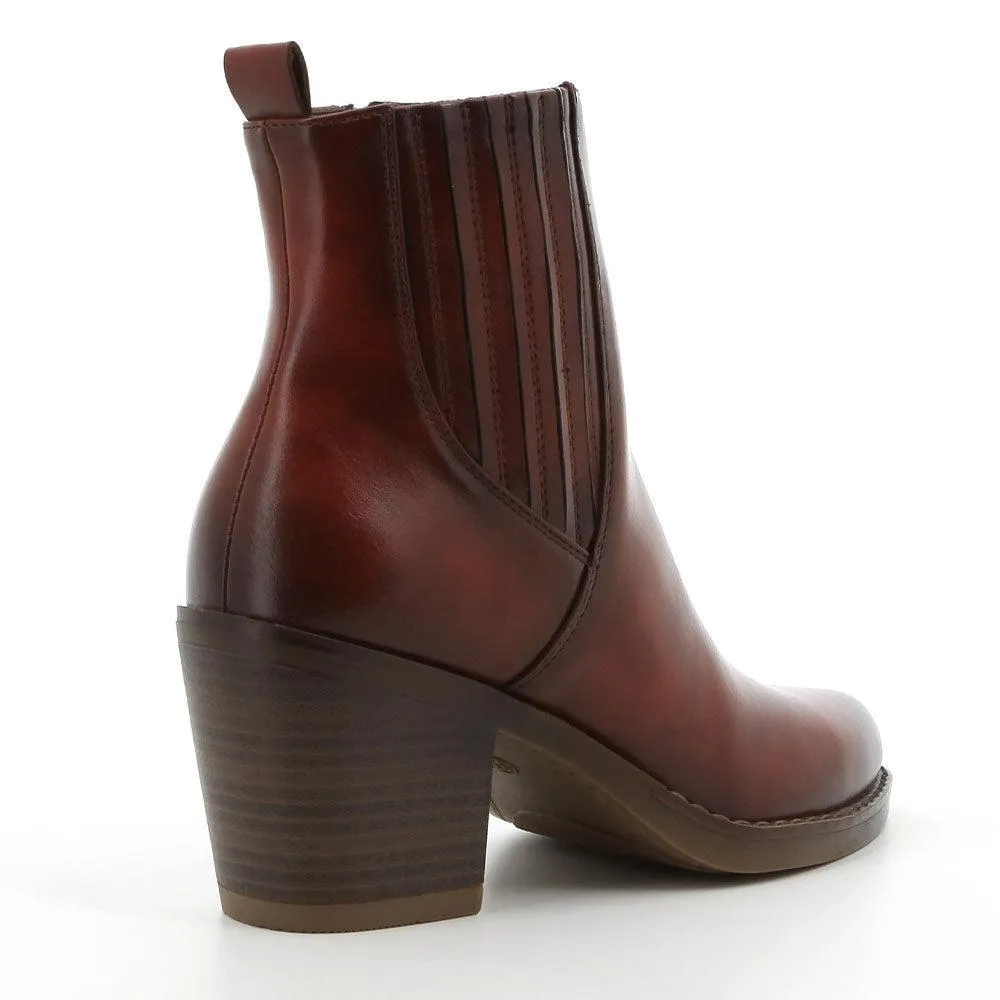 Soft Style by Hush Puppies Karen Ankle Boot - Ox Blood