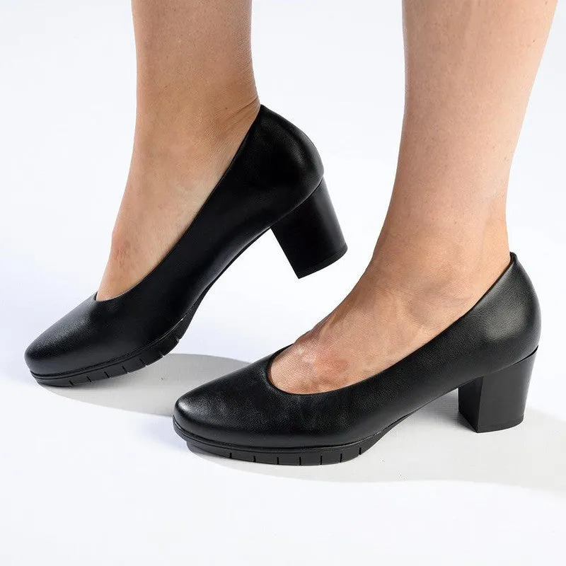 Soft Style by Hush Puppies Makana Block Heel - Black