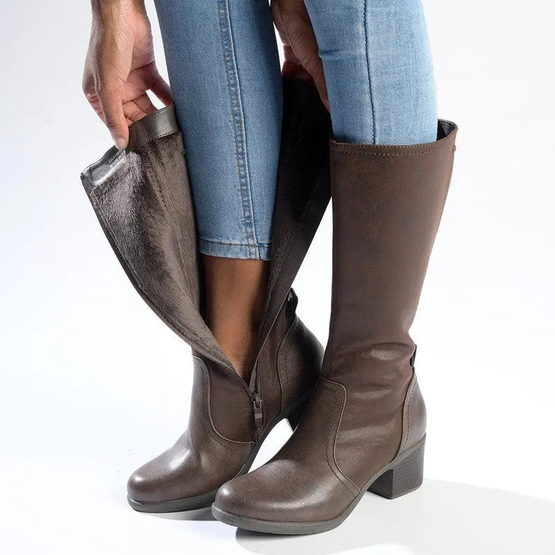 Soft Style by Hush Puppies Wilona Boot - Chocolate