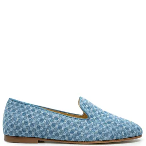 Spain Co Denim Smoking Loafer
