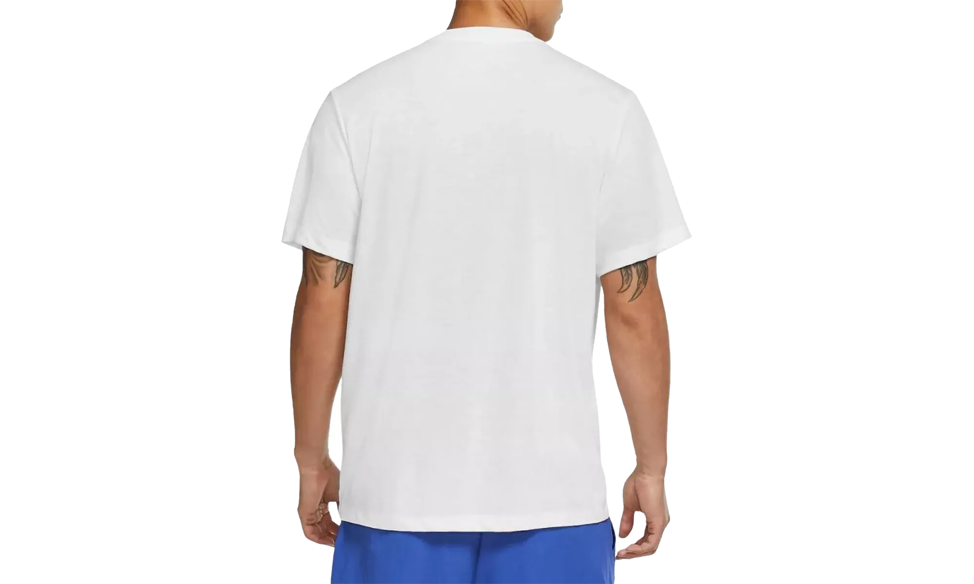 Sports Wear Athlete Training Tee Mens Style "WHITE"