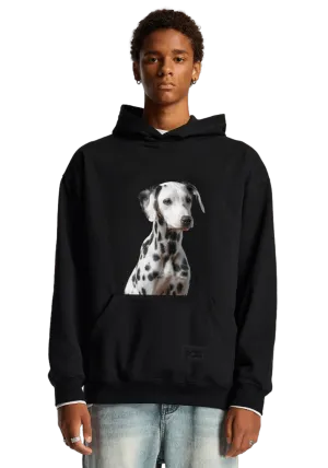 Spotted Dog Print Hoodie