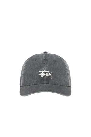Stussy Basic Stock Washed Low Pro Hat 'Charcoal'