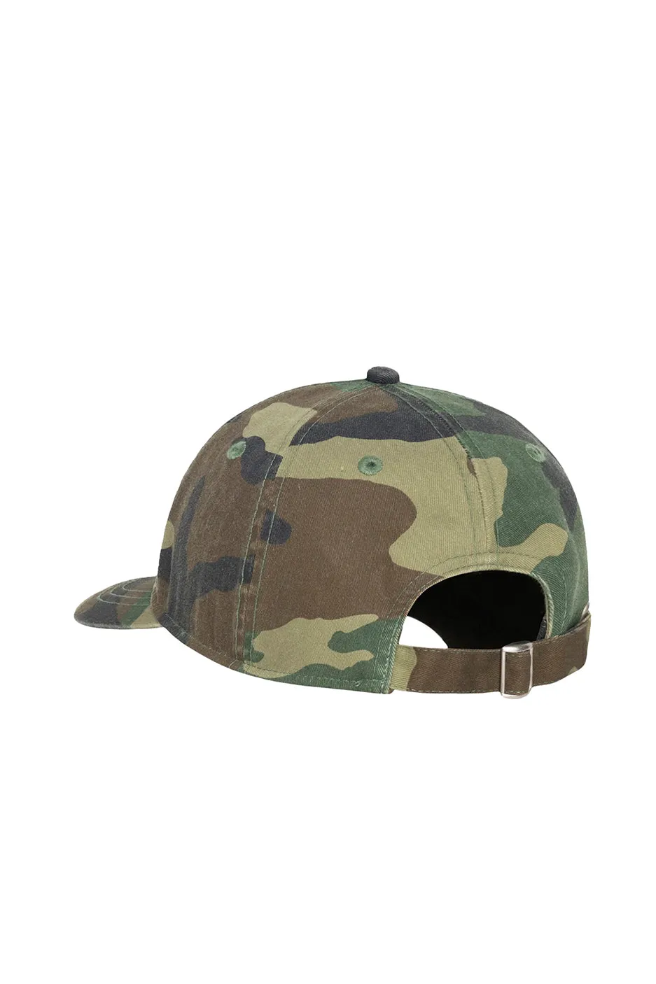 Stussy Basic Stock Washed Low Pro Hat 'Woodland Camo'