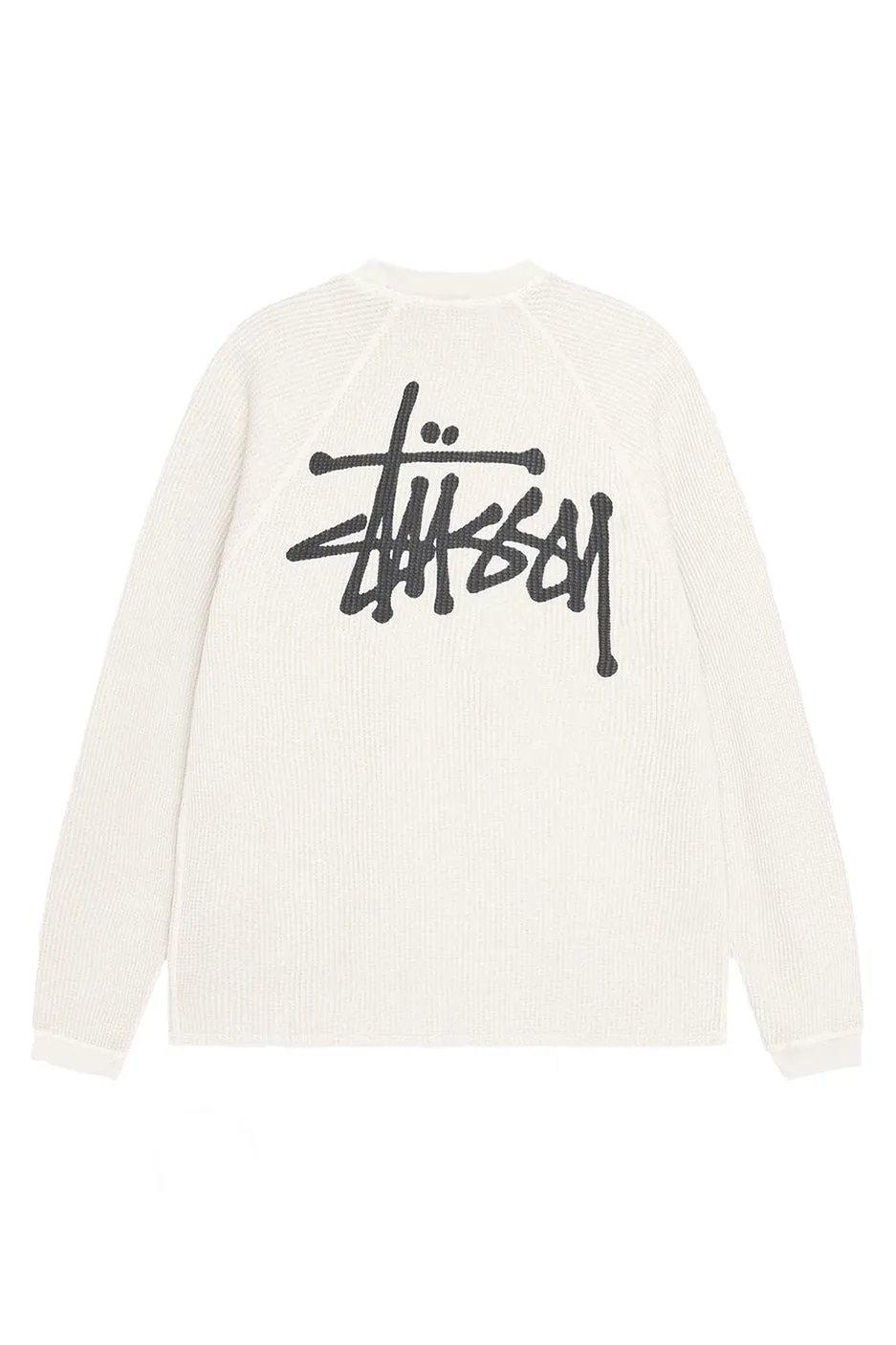 Stussy Raglan Thermal Basic Stock 'Bone'