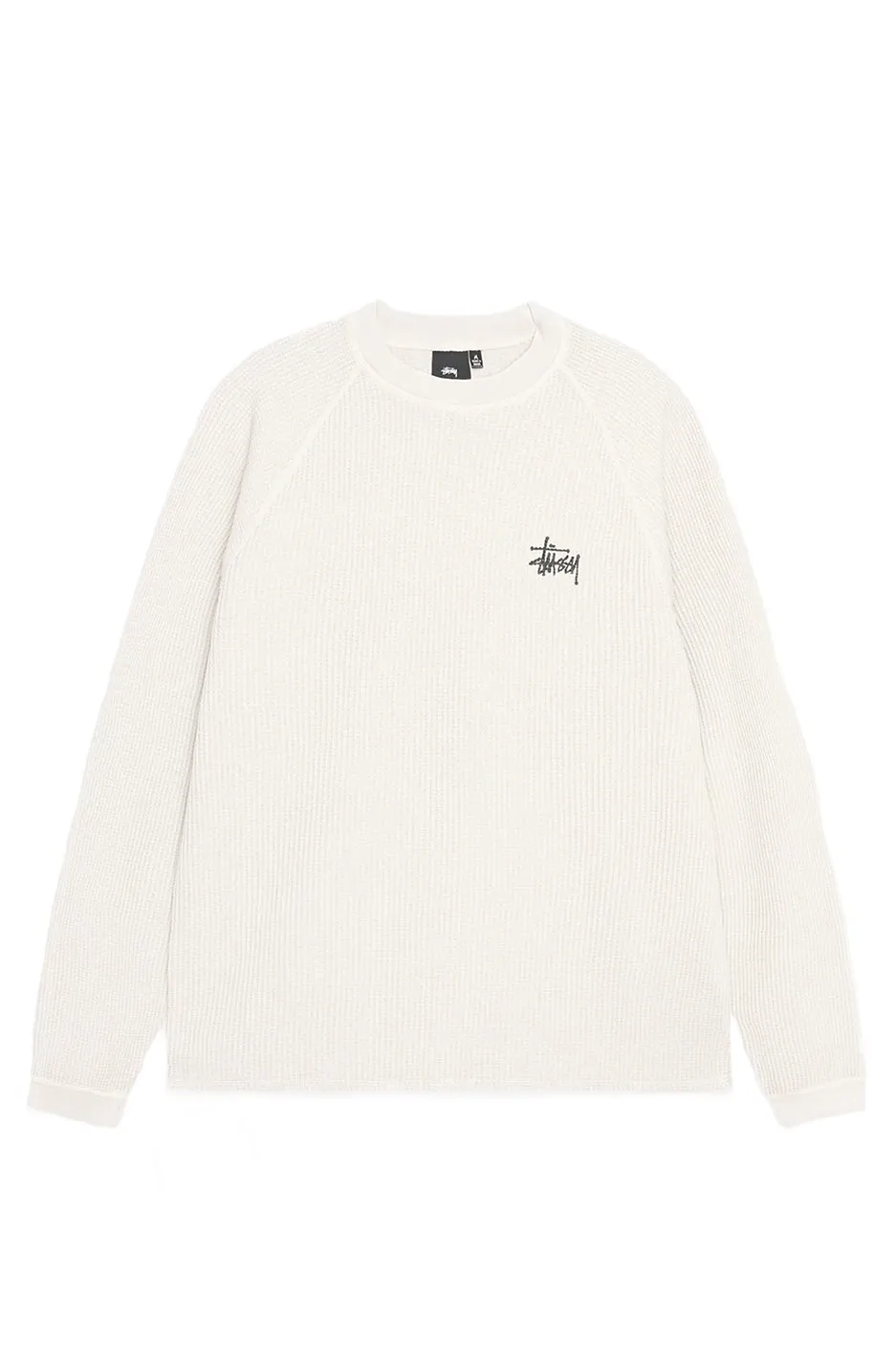 Stussy Raglan Thermal Basic Stock 'Bone'