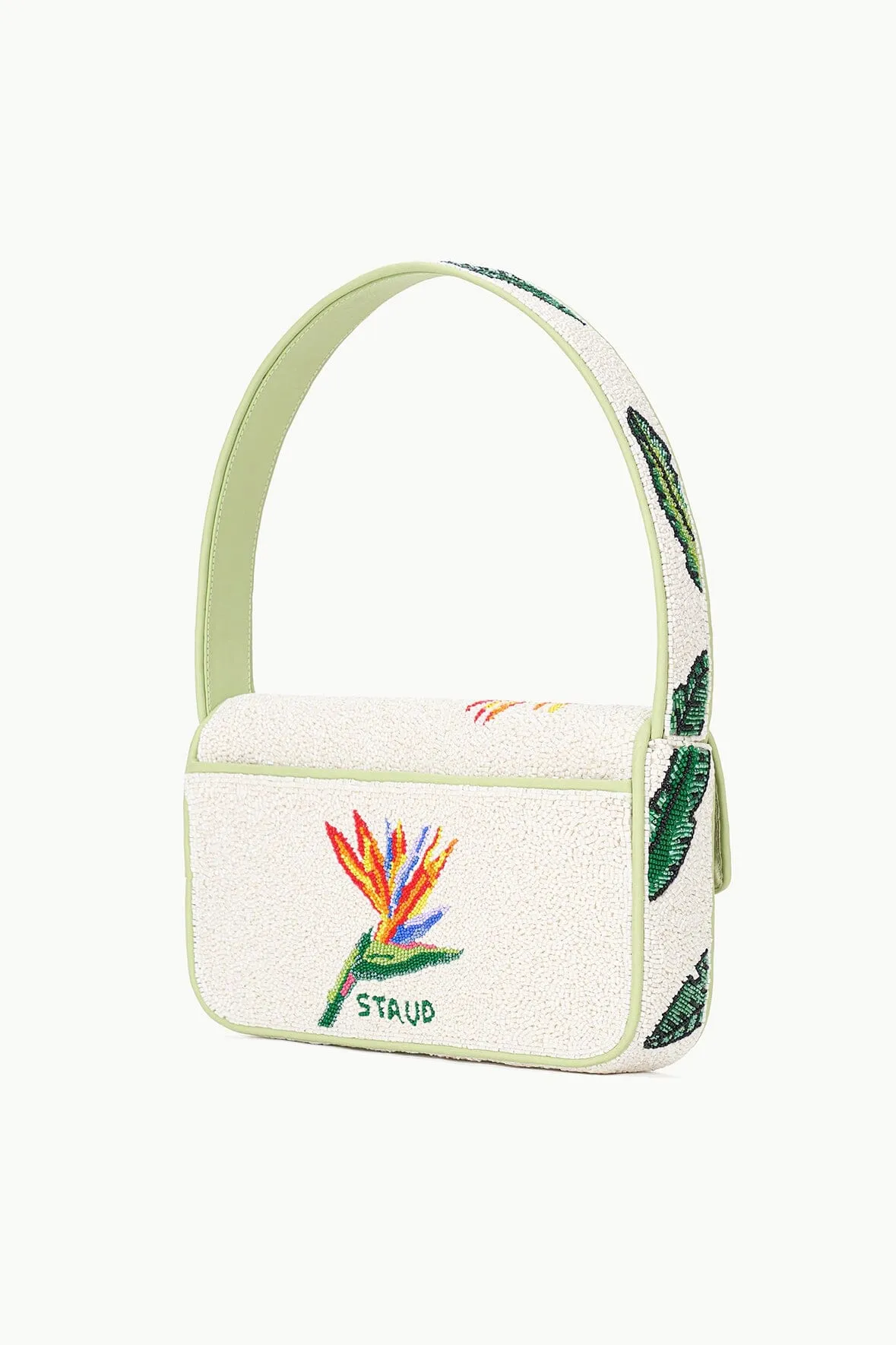 Tommy Beaded Bag Birds of Paradise