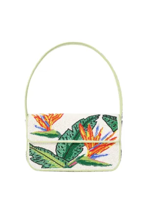 Tommy Beaded Bag Birds of Paradise