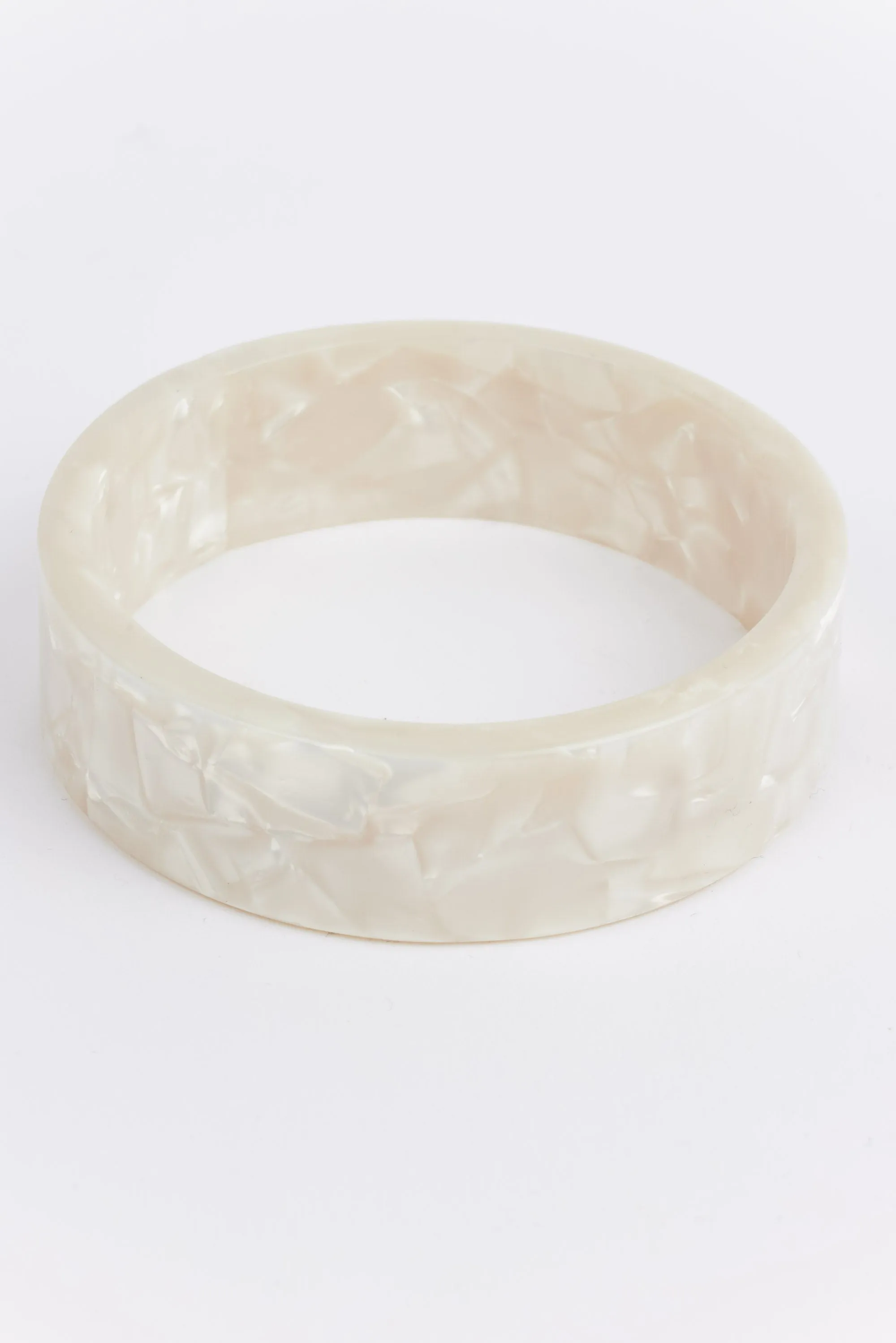 Tracey Bangle- Ivory