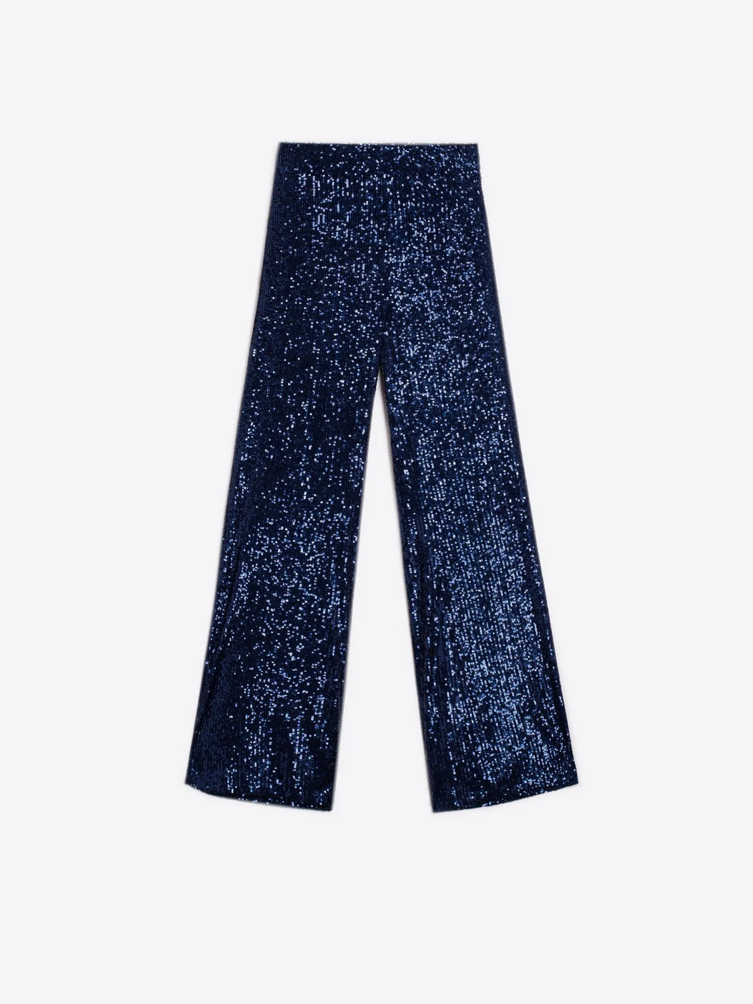 Venus Sequin Trousers - Navy