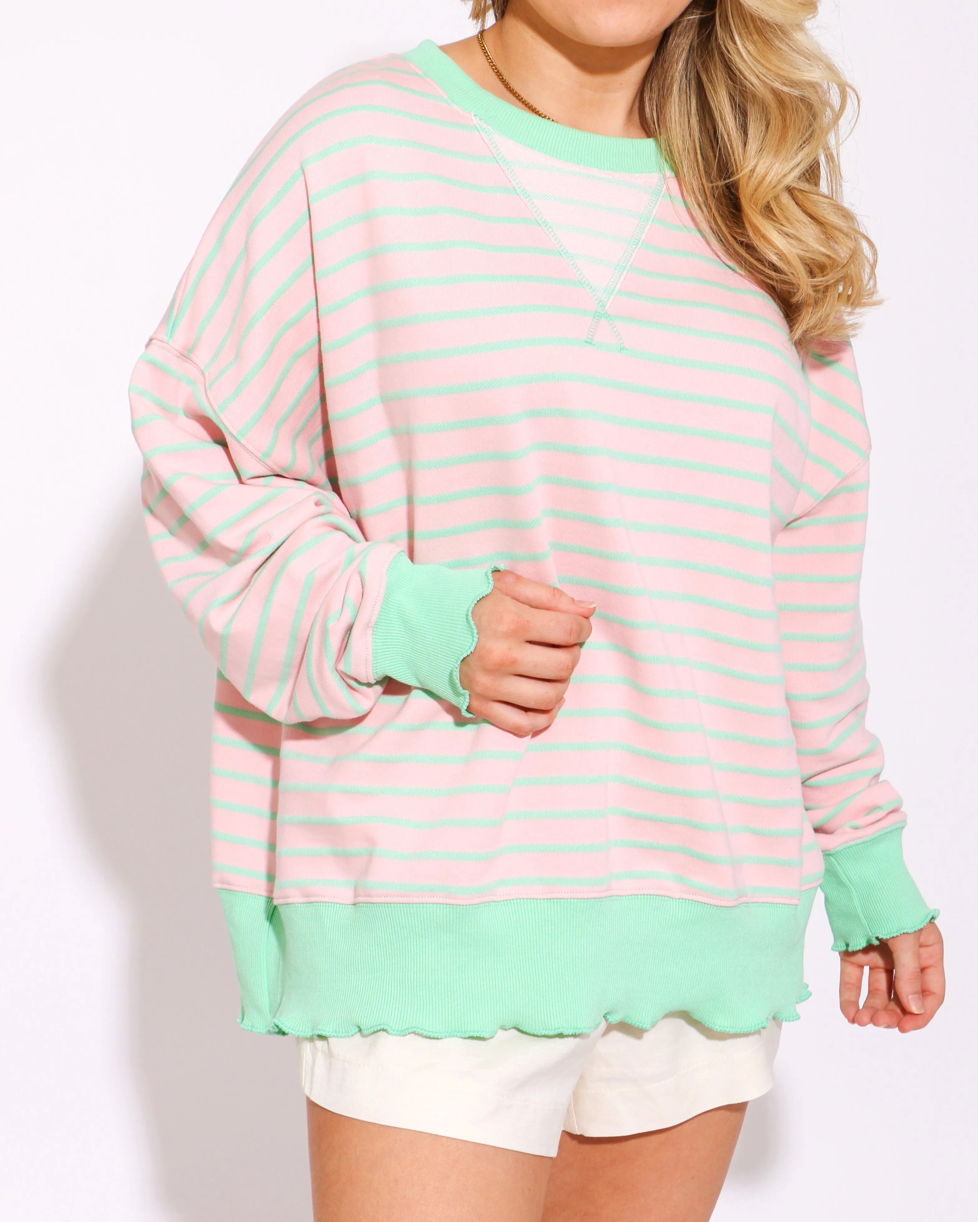Wavy Stripe Vibes Top