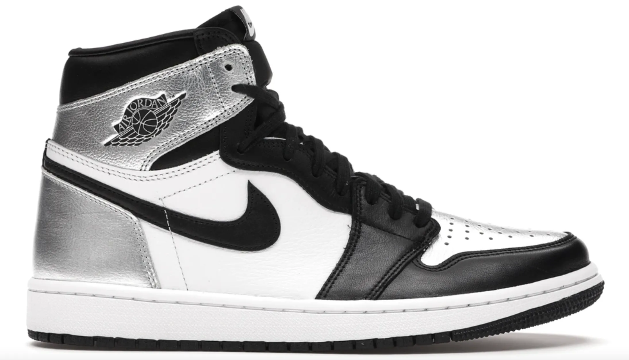 Womens Air Jordan 1 High OG Silver Toe