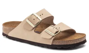 Womens Birkenstock Arizona BS Soft Footbed Sandals "Sandcastle"