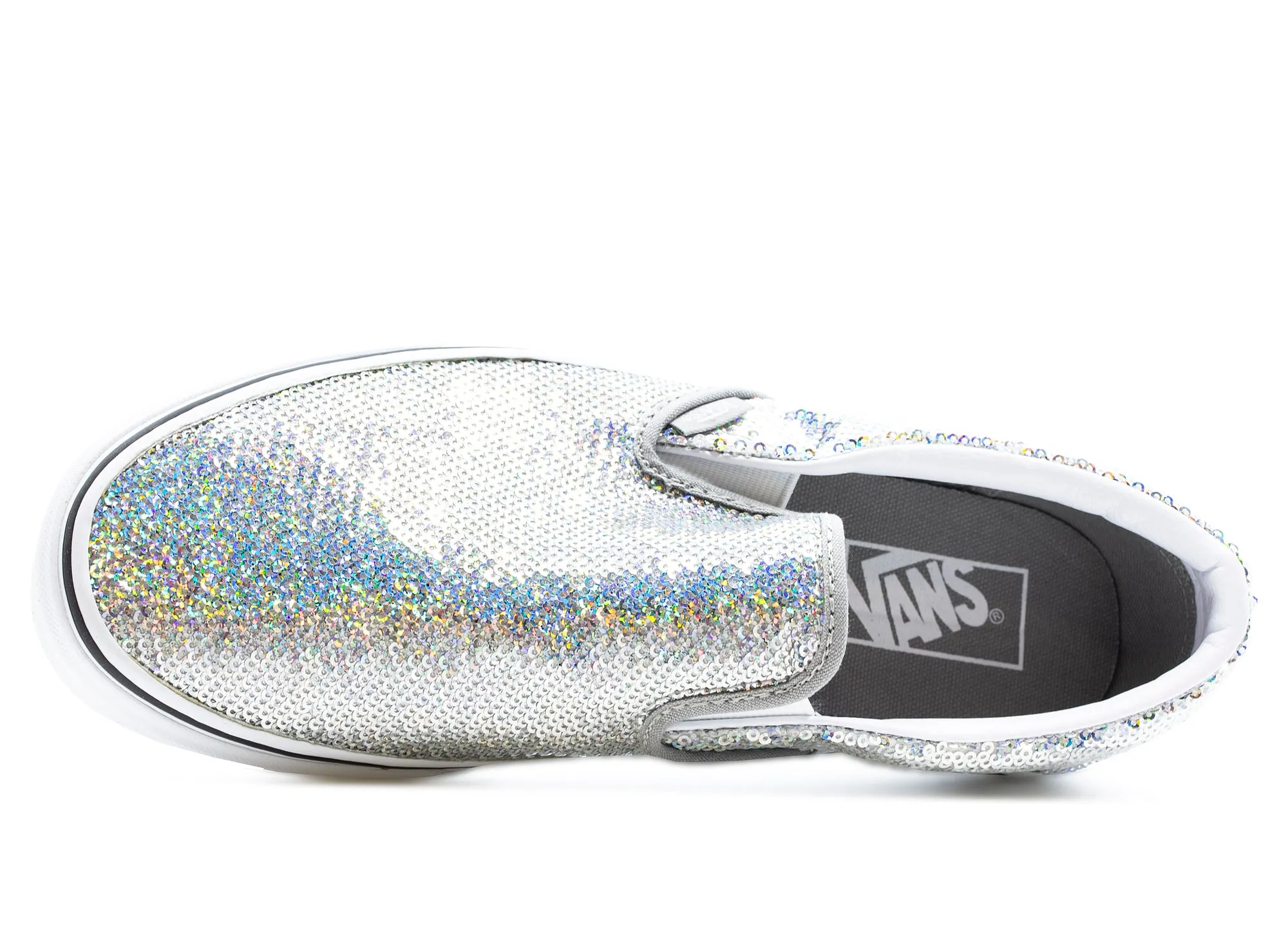 Women's Vans Classic Slip On 'Micro Sequins'