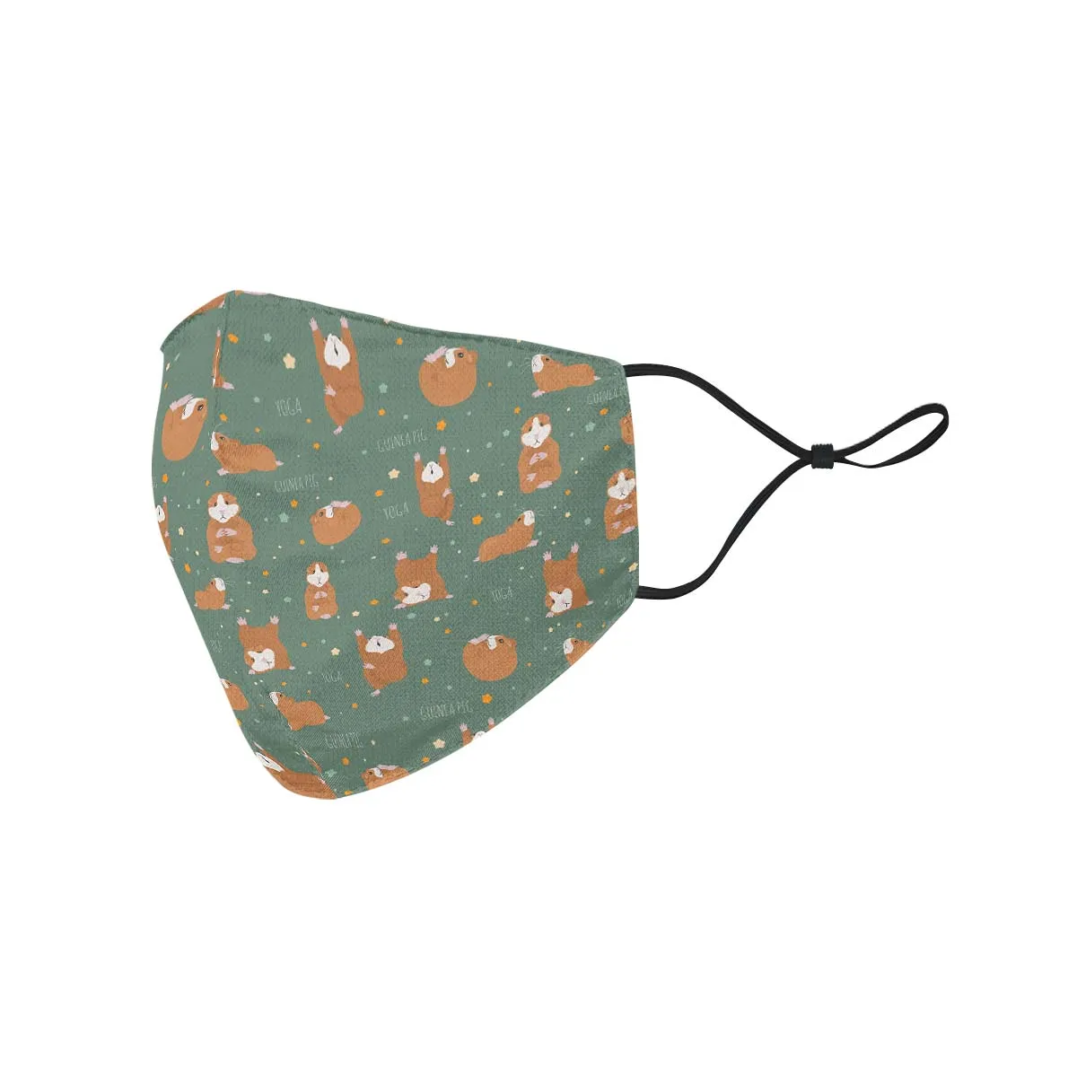 Yoga Guinea Pig Face Cover