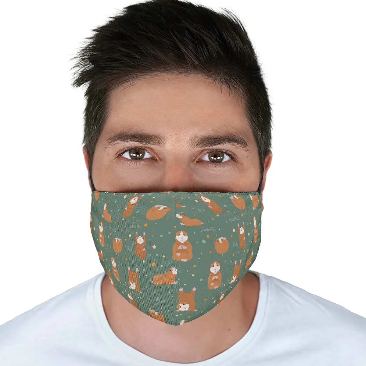 Yoga Guinea Pig Face Cover