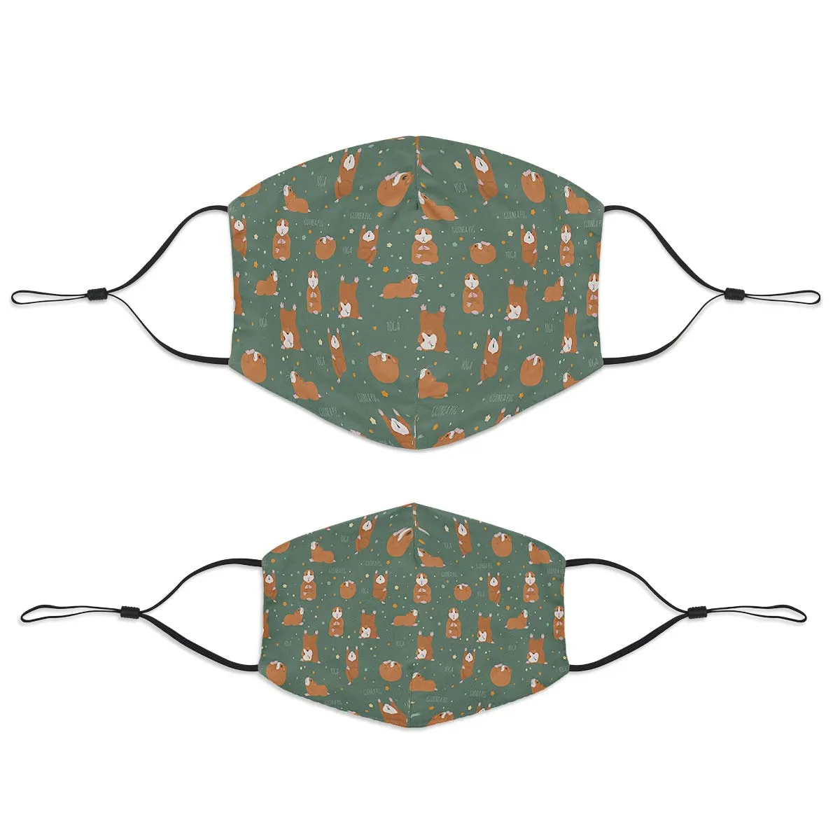 Yoga Guinea Pig Face Cover