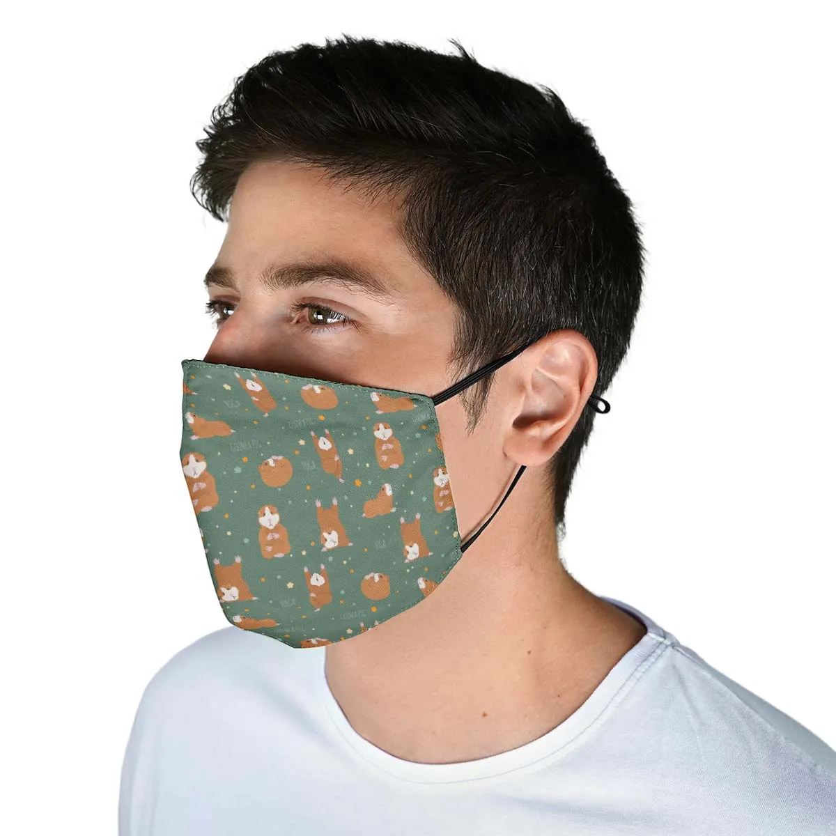 Yoga Guinea Pig Face Cover
