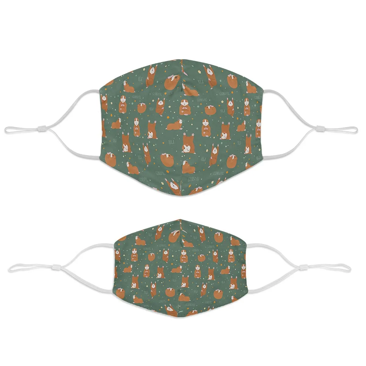 Yoga Guinea Pig Face Cover